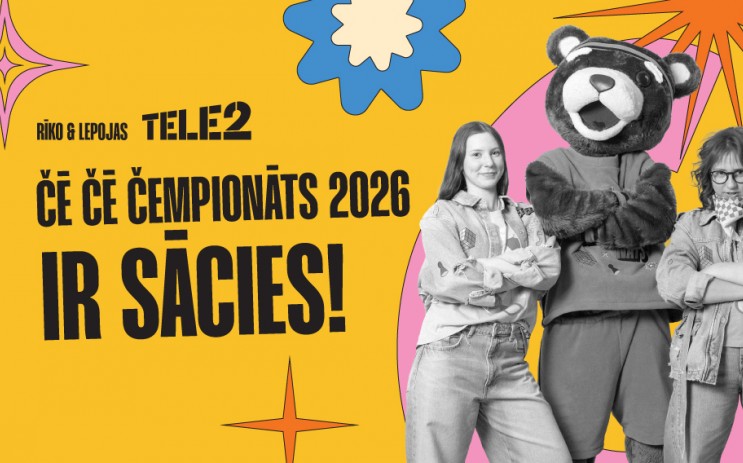 Čē Čē Čē Čē Čē Čē Čempionāts 2026 ir klāt! 