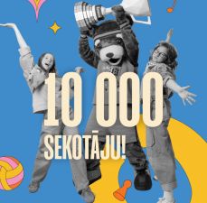 10 tūkstoši!! WOOW! 

Čempja Instagram ģimene aug! 
Paldies, ka esat ar mums!